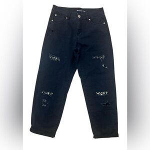 INC International Concepts Black Denim Boyfriend 👖 Jeans